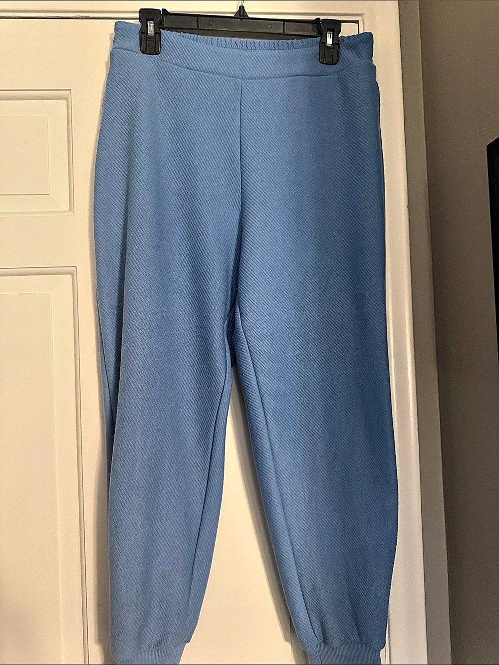 SSS Shop Style Senses Blue Hoodie Jogger Set Size Medium Like New - Picture 7 of 9
